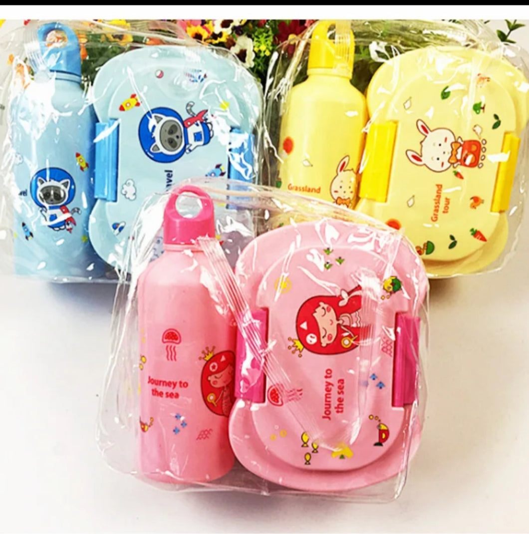 Lunch Box & Gourde Akunado