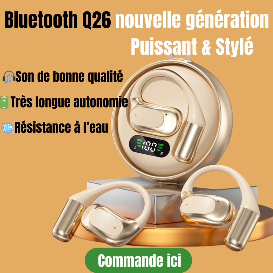 🎧 AKUNADO – Écouteurs Bluetooth Haute Performance GABON