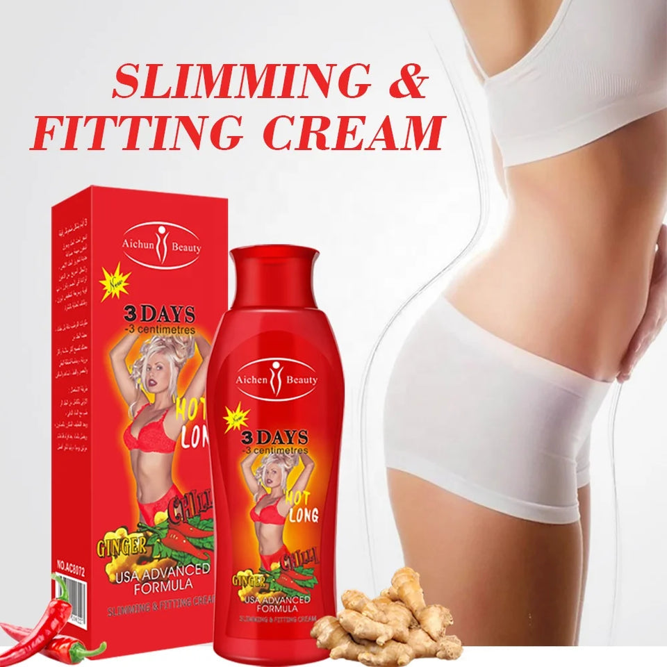 🔥 Crème Minceur Hot Chili &amp; Gingembre 1 Acheté=1Offert