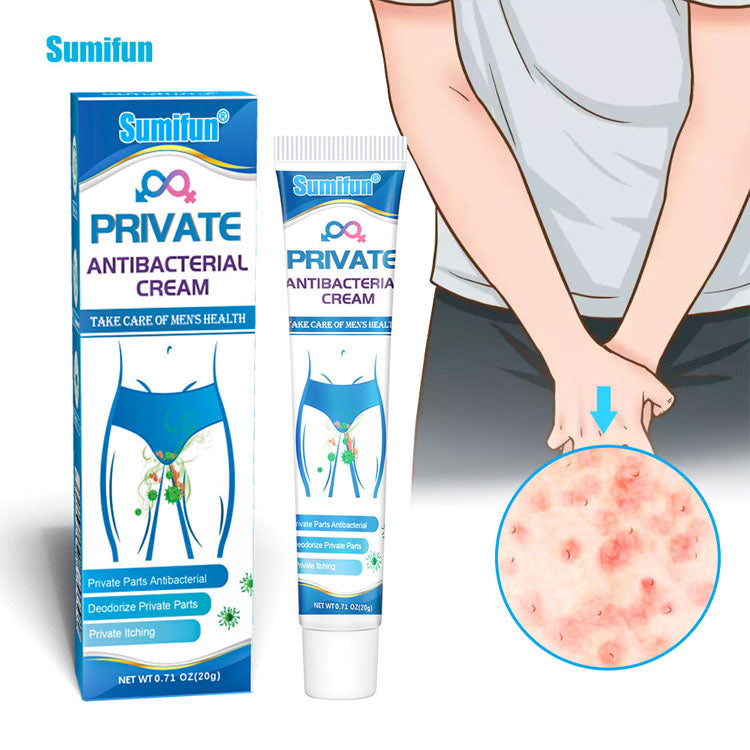 ⭐ Crème Antibactérienne Intime – Confort, Fraîcheur et Protection
