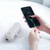 Powerbank 3en 1 (Ventilo+Powerbank+Lampe Torche)
