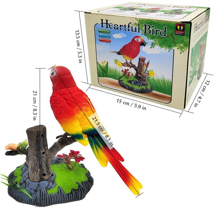 🦜 Perroquet Oscillant Akunado – Le Jouet Qui Fait Rire Toute la Maison !