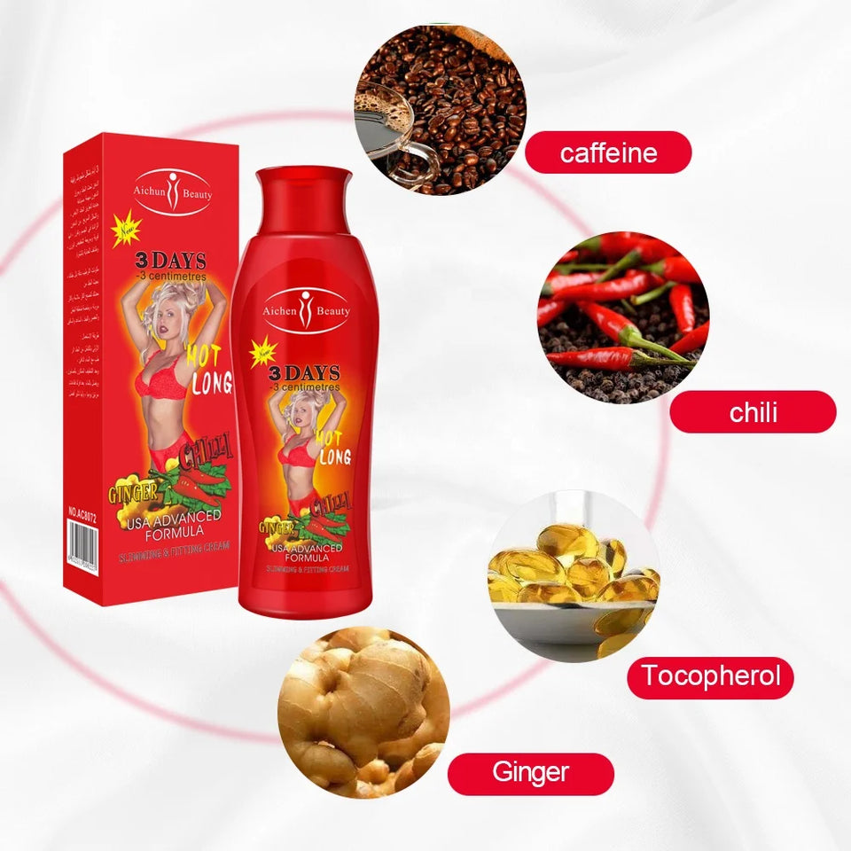 🔥 Crème Minceur Hot Chili &amp; Gingembre 1 Acheté=1Offert