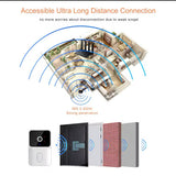 Sonnette Intelligente Wi-Fi avec Vision Nocturne et Détection de Mouvement
