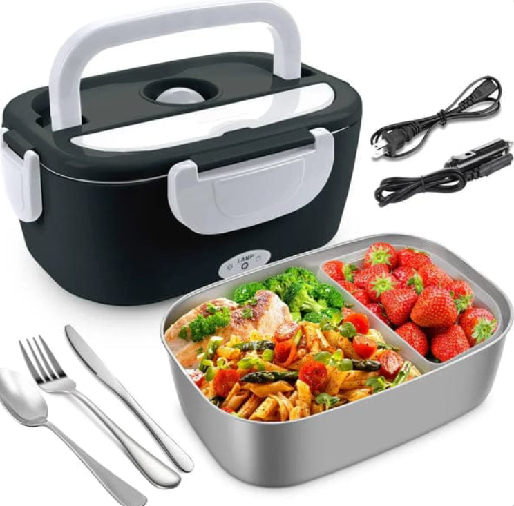 Lunch Box Electrique Chauffant Portable Malovax