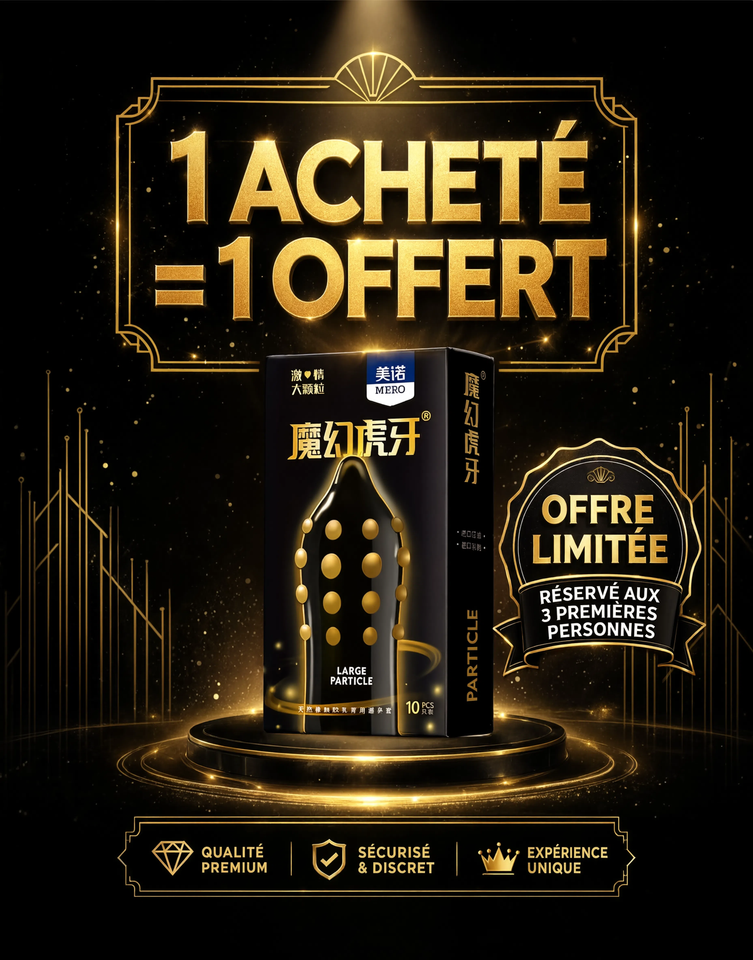 1 Acheté= 1 Offert  Préservatifs à Crampons
