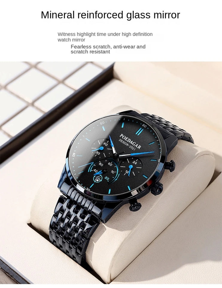🕶️ Montre Homme Akunado™ – Élégance &amp; Puissance à Votre Poignet