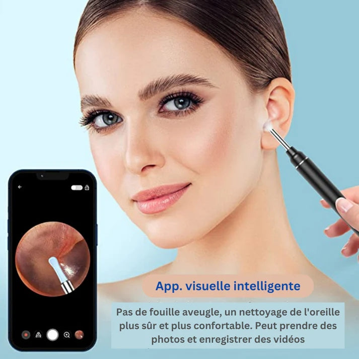 Nettoyeur D'otoscope Vidéo 3 En 1
