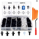 Pack de 100 Pièces Pour Voiture Malovax