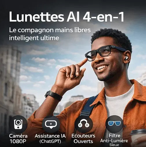 Akunado™ Lunettes Intelligentes Multifonctions