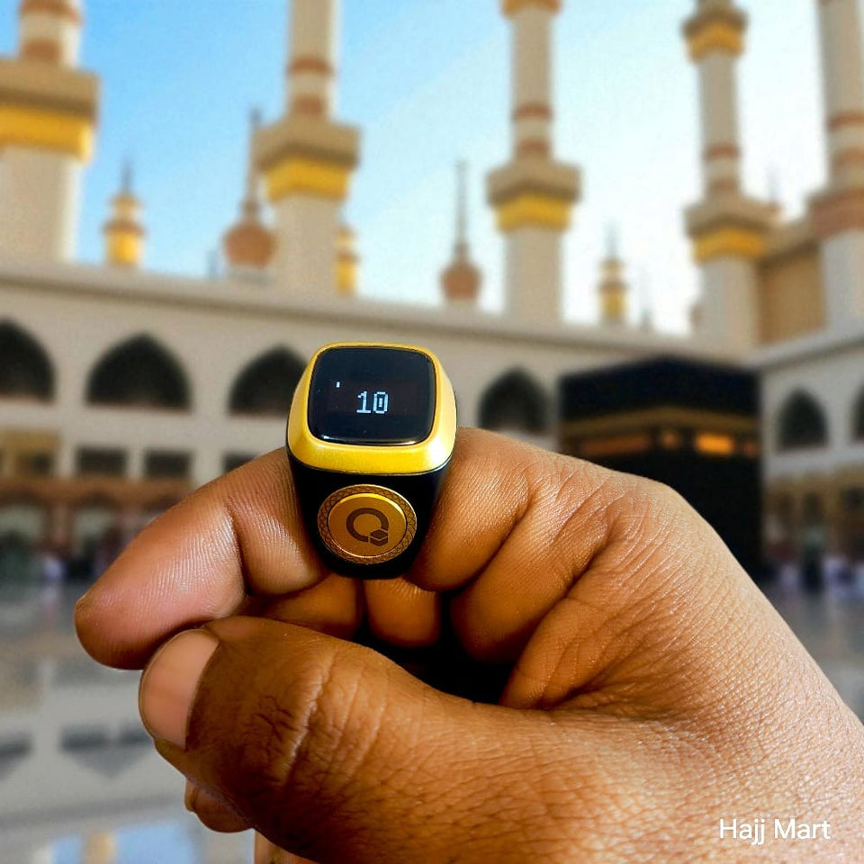 🌙 Bague Tasbih Électronique Intelligente – Akunado