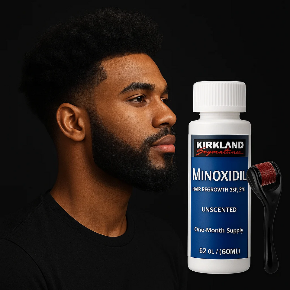 Minoxidil  PACK POUSSE BARBE CHEVEUX – AKUNADO