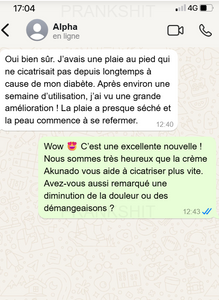🩹 Akunado – Crème de Cicatrisation Spéciale Diabétiques