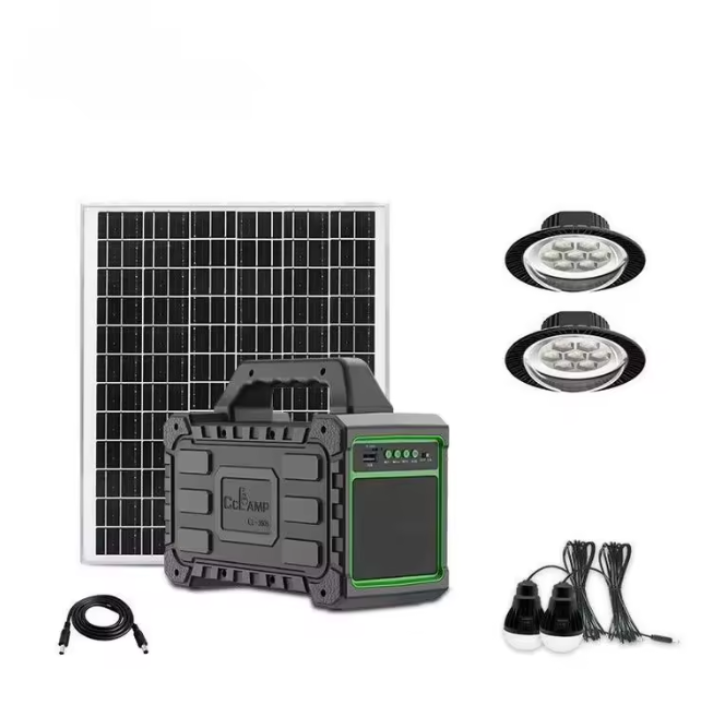 ☀️ Kit Solaire Akunado™ – Solar Home System Haute Capacité